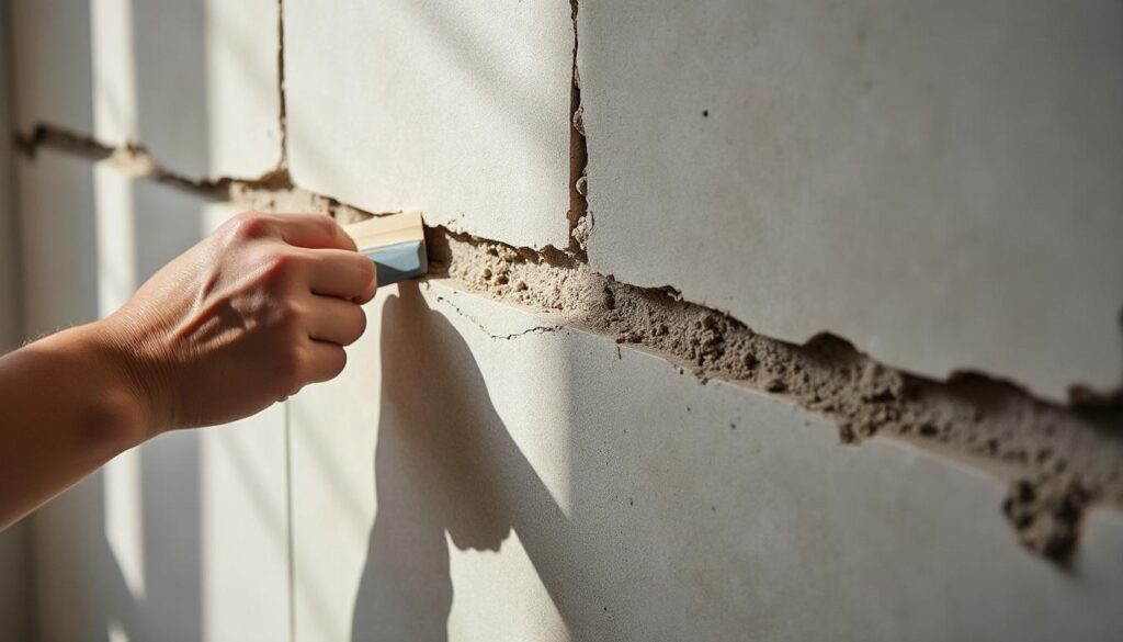 Comment réparer une fissure sur un mur en céramique dans le salon