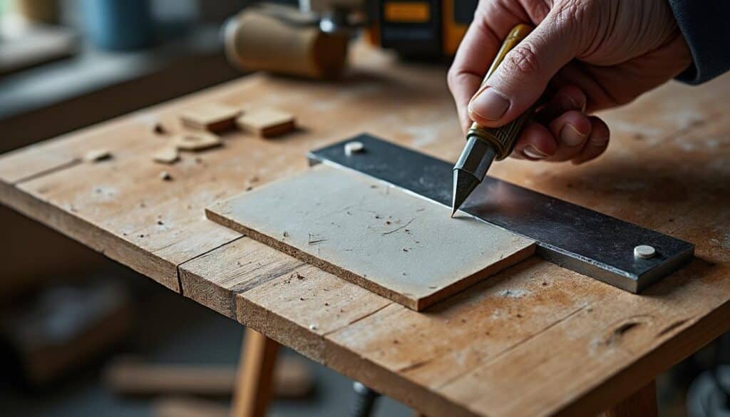 Conseils pour corriger une vis mal positionnée lors du vissage d’une cloison