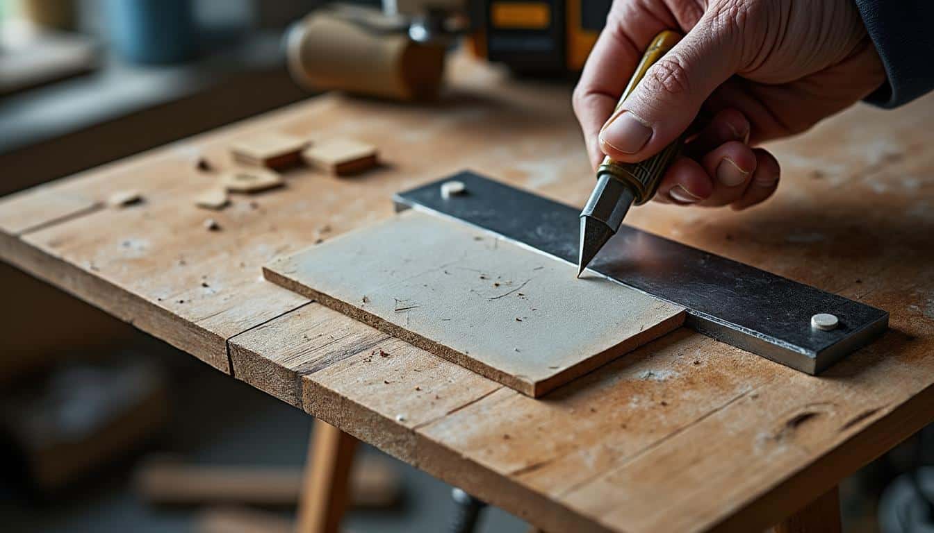Conseils pour corriger une vis mal positionnée lors du vissage d’une cloison