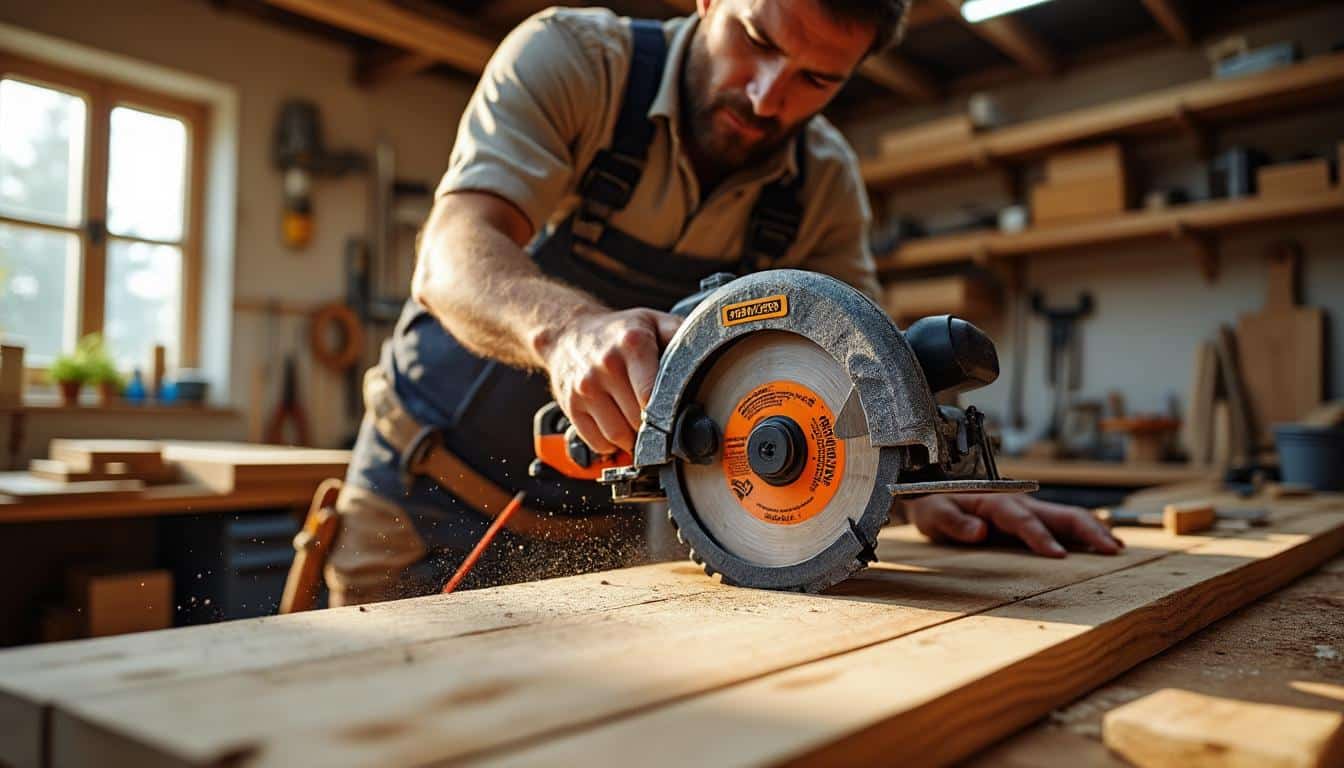 Illustration: Pourquoi opter pour une scie circulaire de Black et Decker pour vos travaux de découpe ?