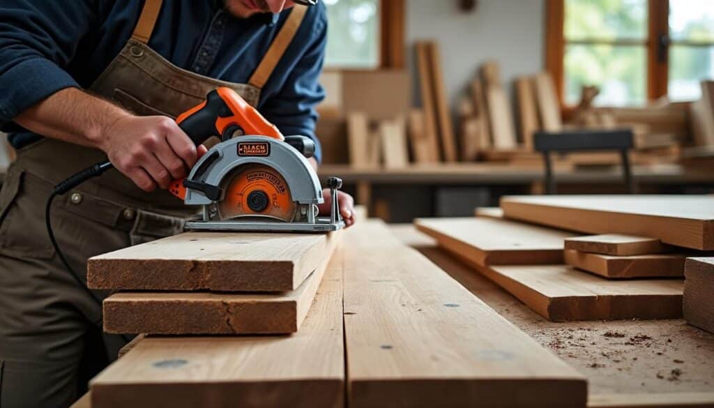 Scie circulaire de Black et Decker : Puissance et précision garanties