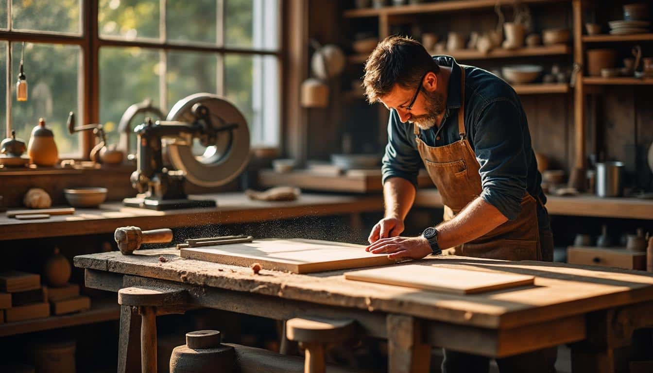 Illustration: Les différents usages pratiques et types de coupes réalisables avec la scie circulaire sur table