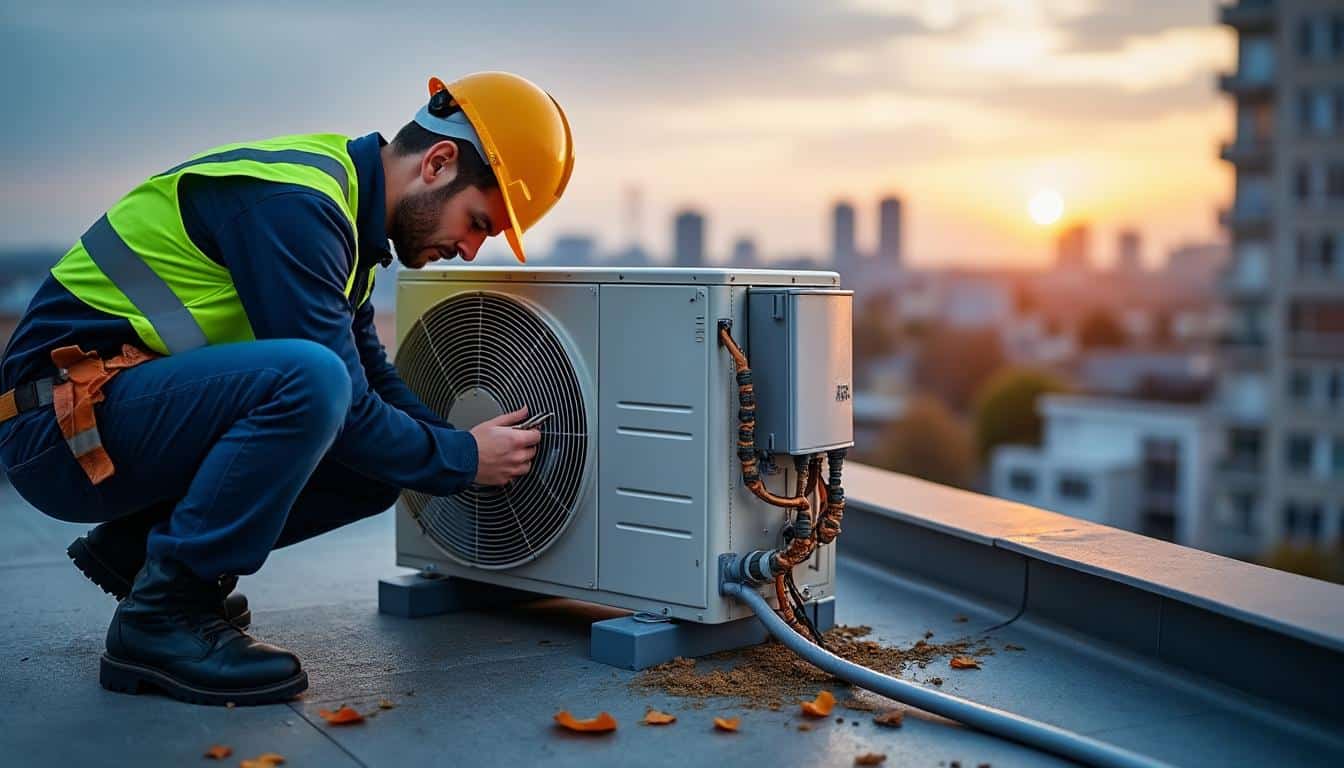 Illustration: Comprendre le fonctionnement de la climatisation installée sur la toiture