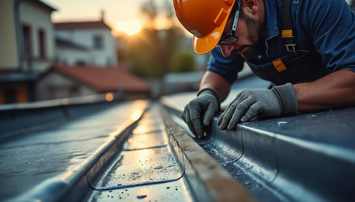 Illustration: Pourquoi l’étanchéité de la toiture en zinc est-elle essentielle pour votre bâtiment ?