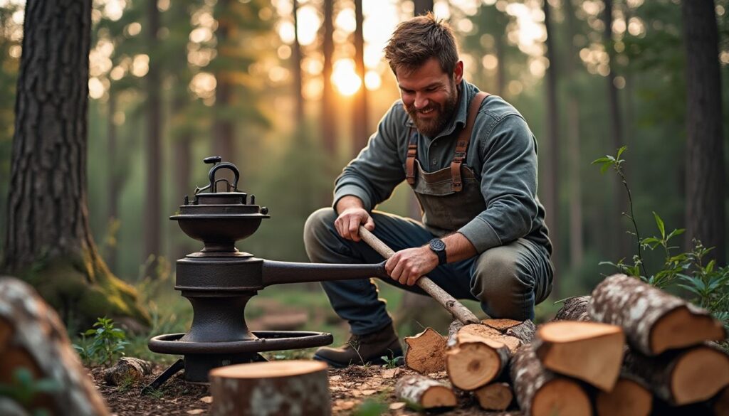 Scie à ruban pour bois de chauffage : guide, choix et astuces