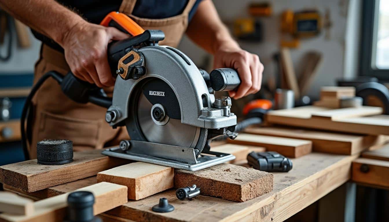 Illustration: Comprendre les caractéristiques techniques essentielles des scies Black and Decker