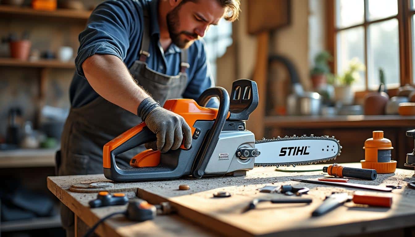 Illustration: Les caractéristiques techniques qui font la différence chez Stihl