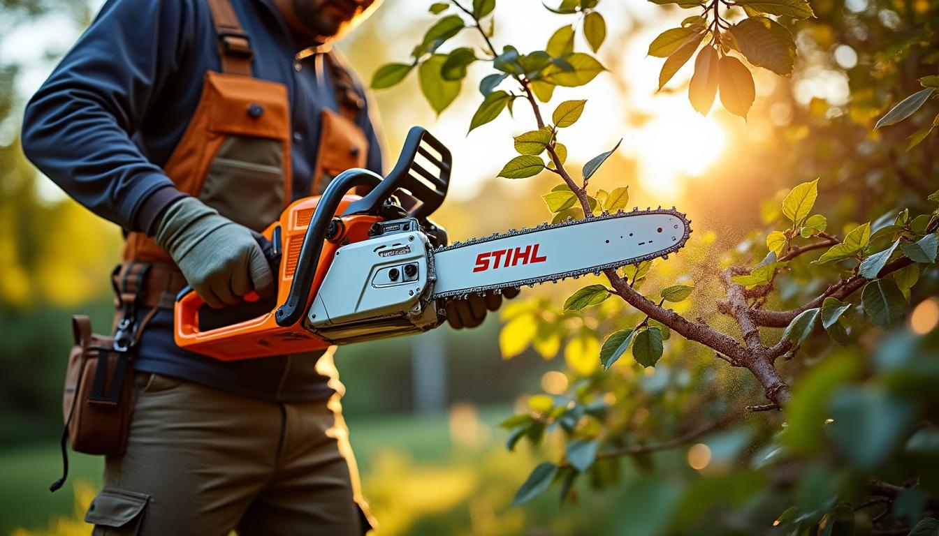 Illustration: Découvrir la scie télescopique de Stihl : définition, usages et spécificités