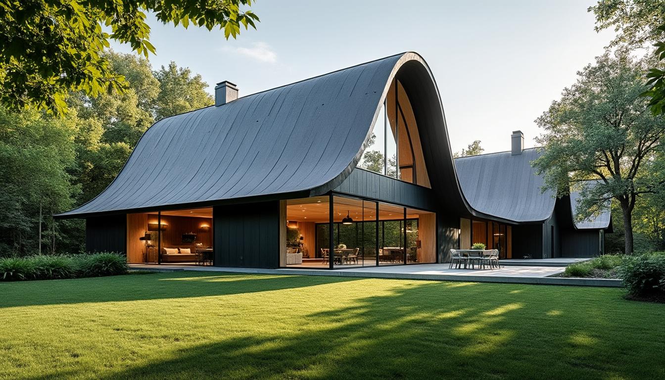Toiture arrondie : design unique et avantages essentiels