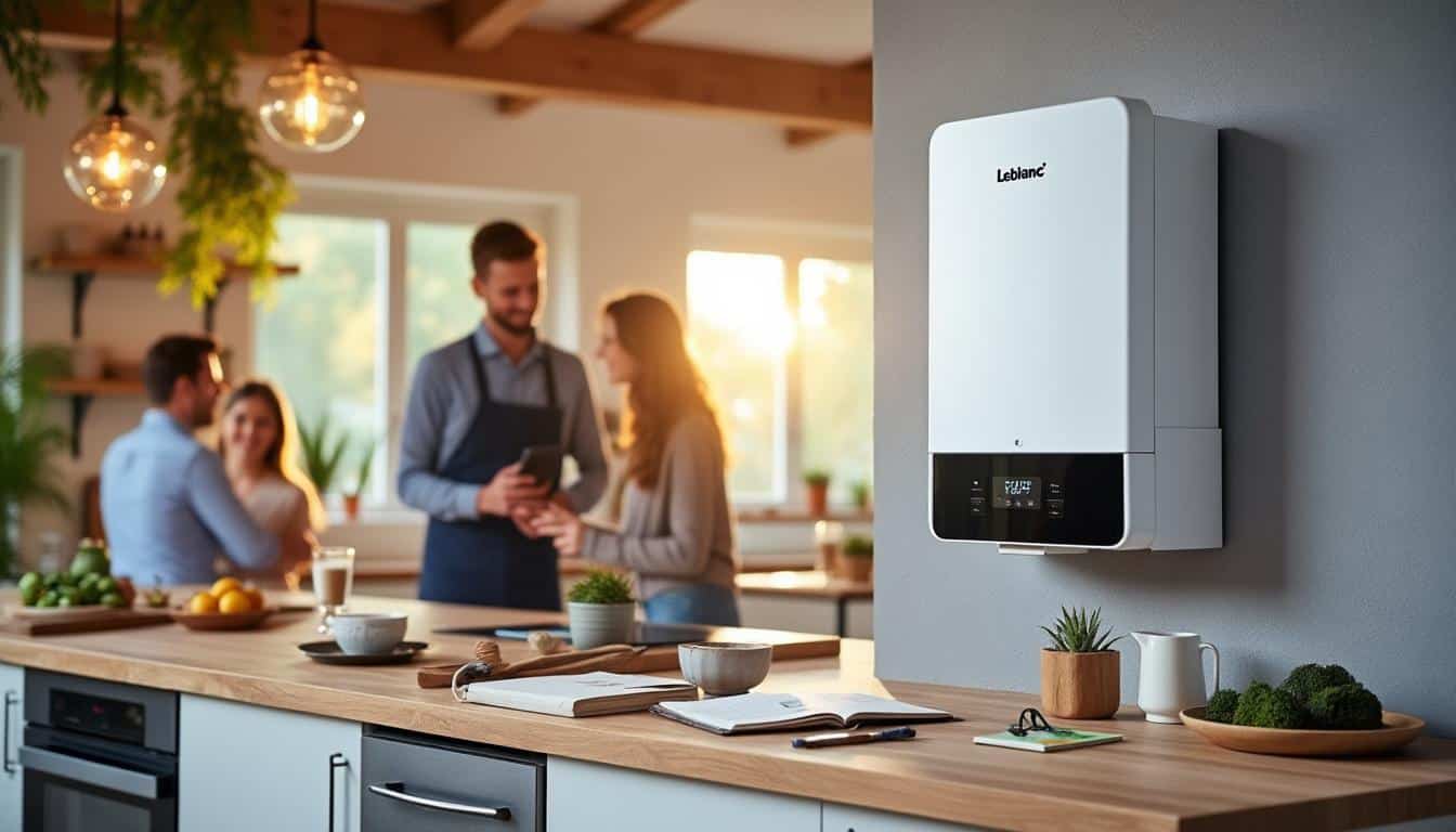 Illustration: Pourquoi opter pour une chaudière gaz signée ELM Leblanc dans votre logement ?