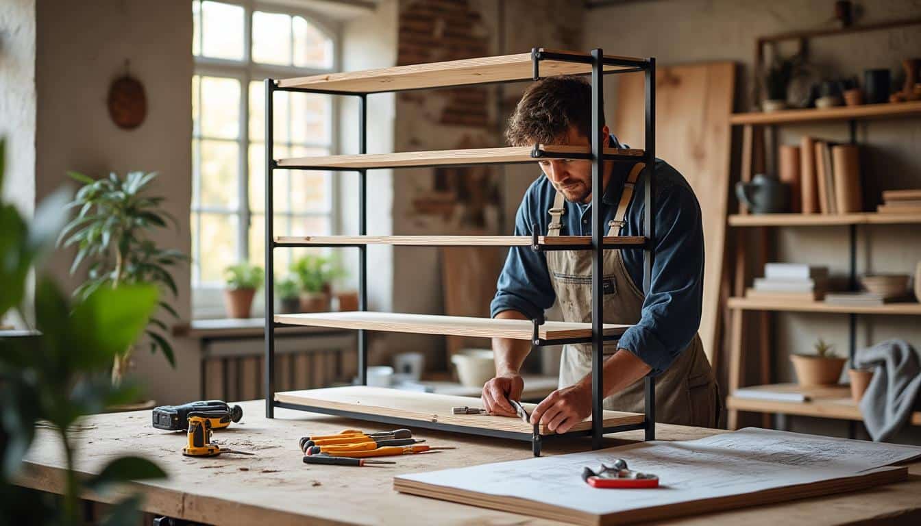 Illustration: Comprendre les spécificités techniques d’une étagère en placoplatre