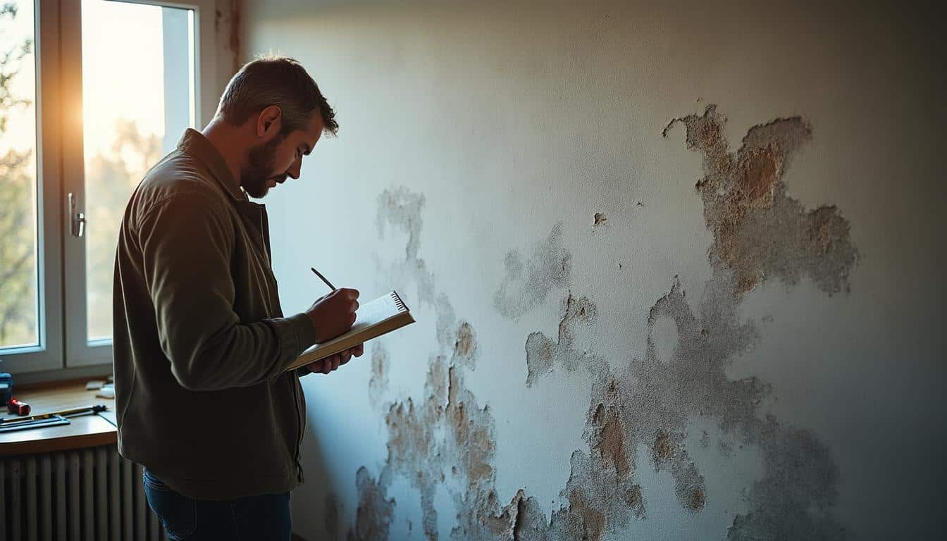 Illustration: Comprendre les causes et impacts d’un mur humide