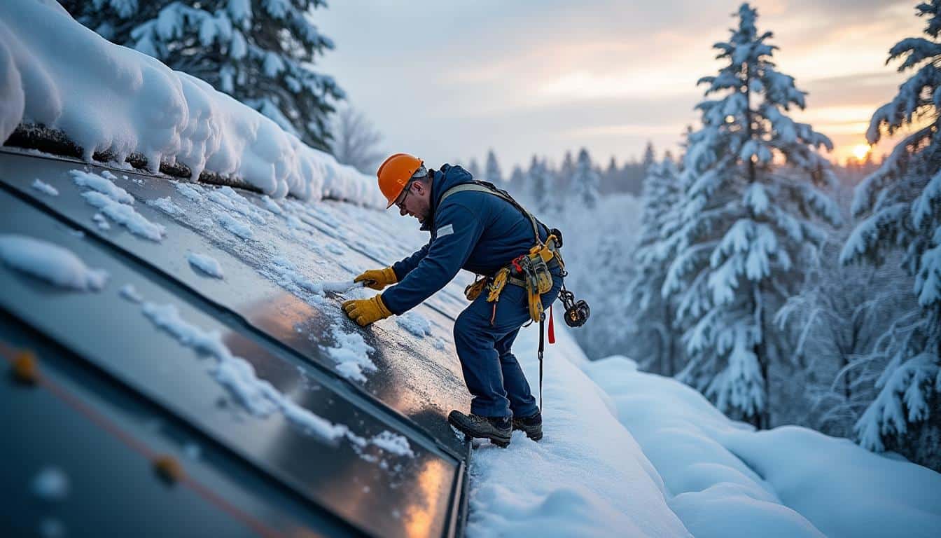 Illustration: Comprendre le rôle et le fonctionnement d’un pare neige sur la toiture