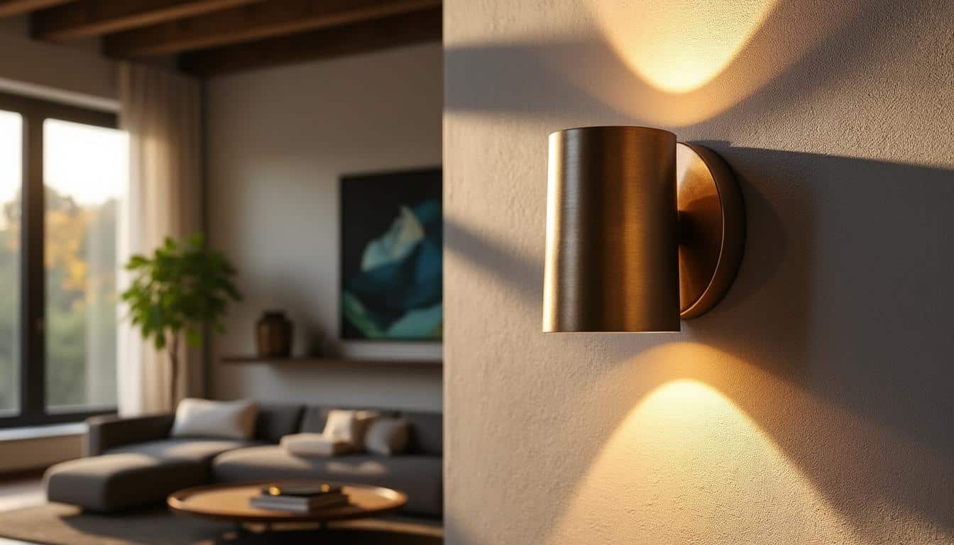 Illustration: Comprendre l’intérêt d’une applique en bronze pour l’éclairage mural