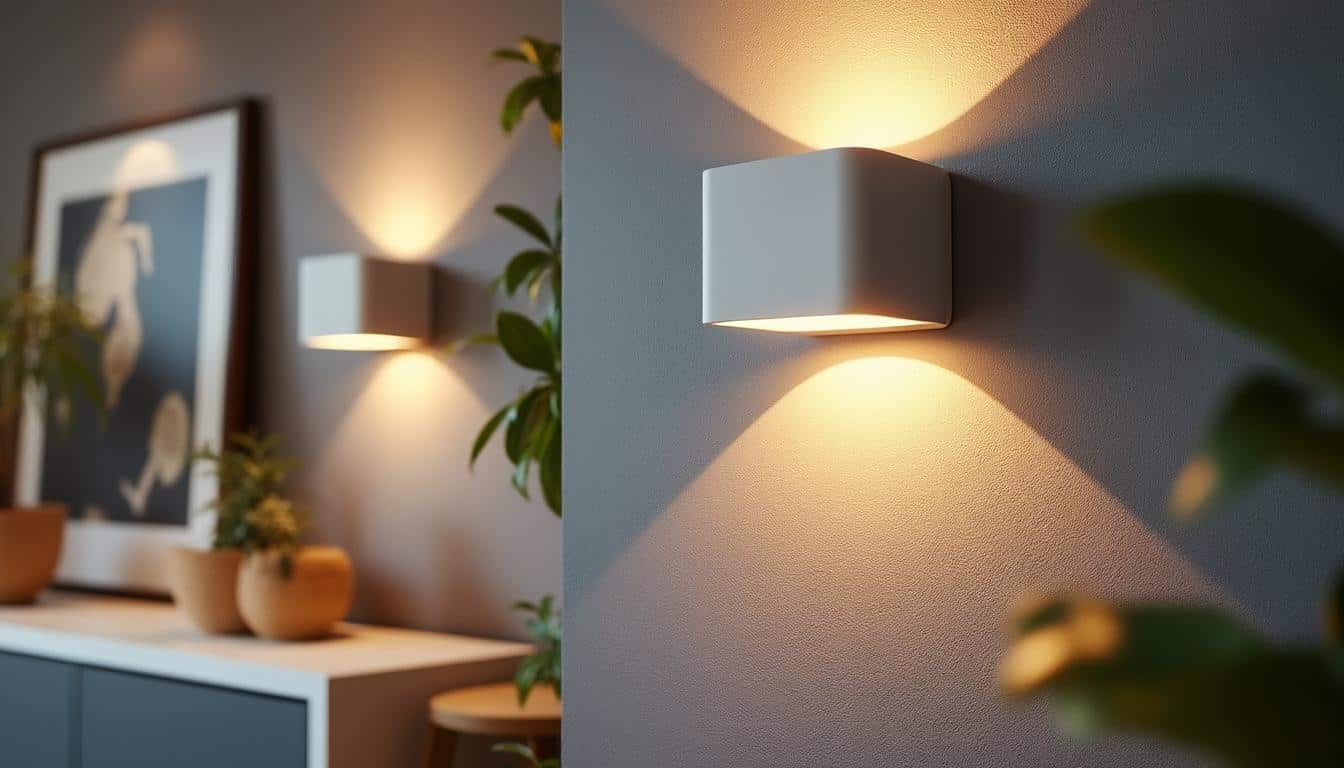 Applique murale LED sans fil : éclairage pratique et design