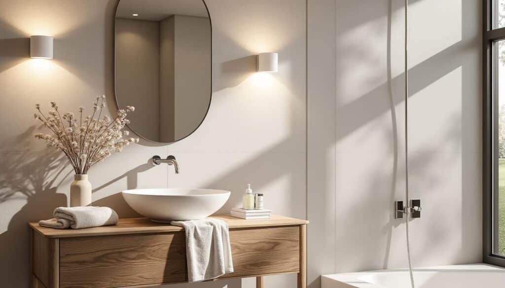 Appliques murales de salle de bain : éclairage fonctionnel et design