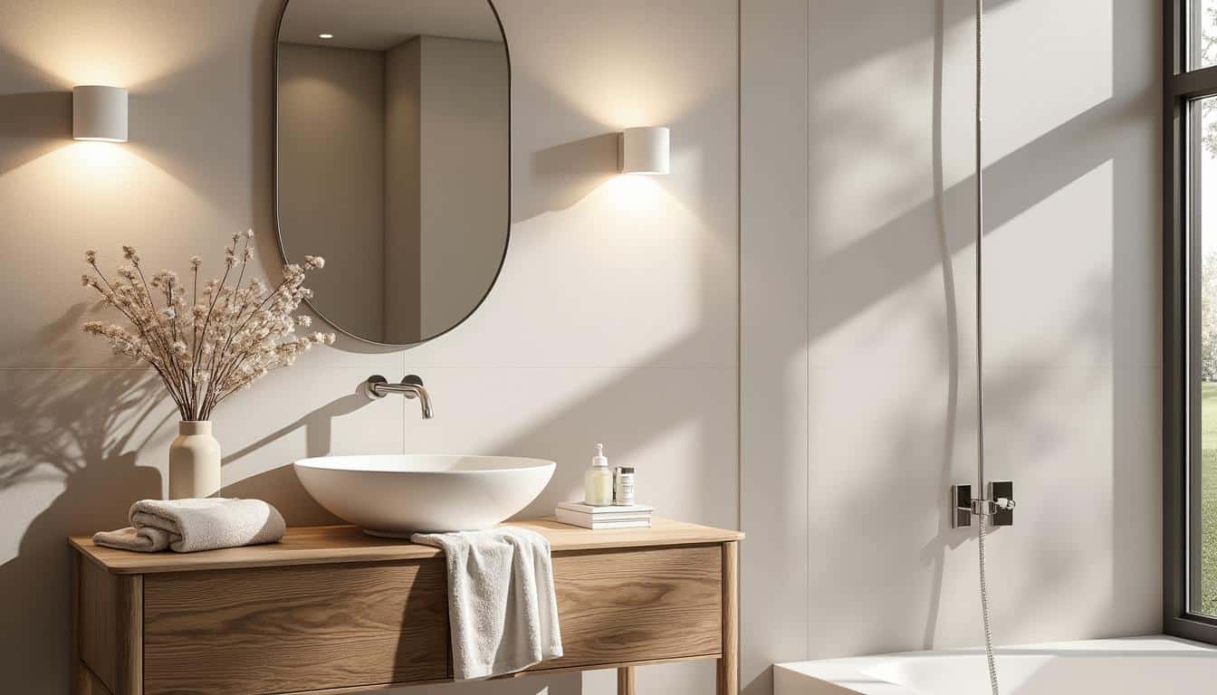 Appliques murales de salle de bain : éclairage fonctionnel et design