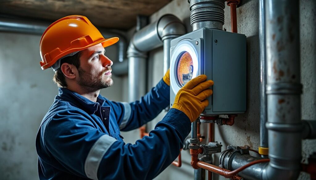 Chaudière à condensation à ventouse : performance et sécurité optimales
