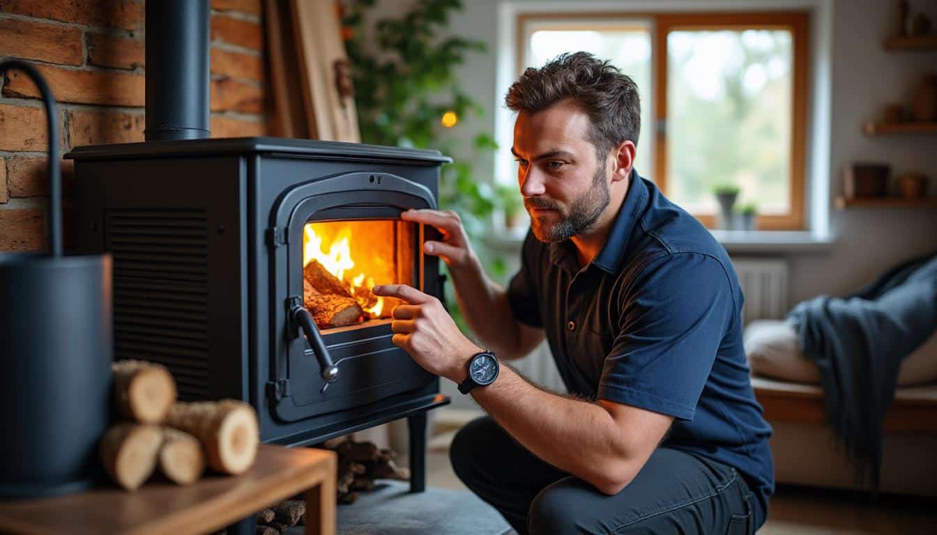 Illustration: Comprendre le fonctionnement d’une chaudière à bûches