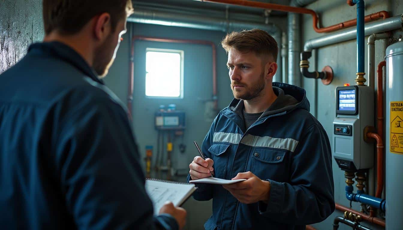 Illustration: Comprendre la consommation et son évaluation dans une chaudière à gaz