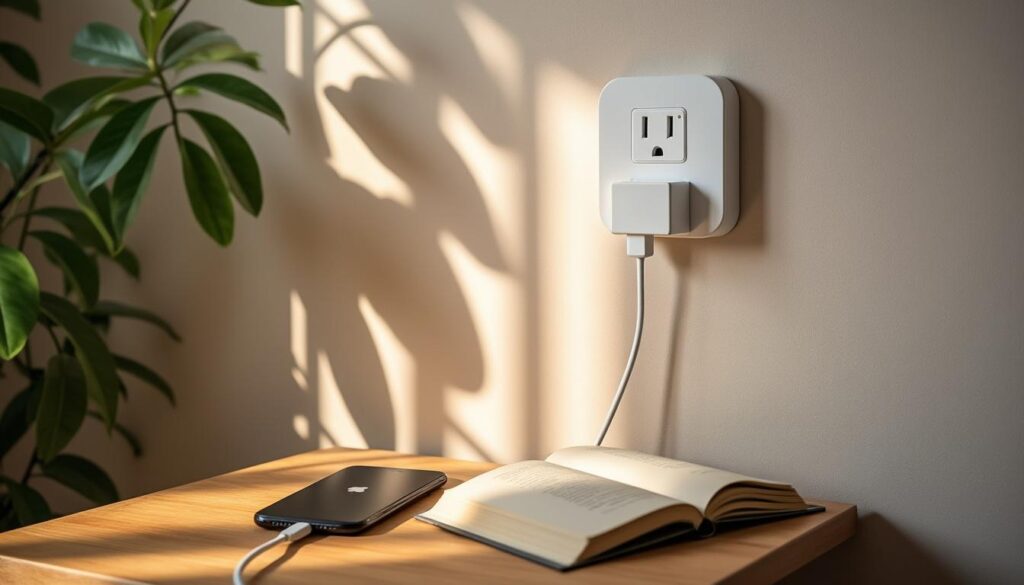 Applique murale USB : éclairage pratique avec port de recharge intégré