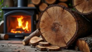 Bois de châtaignier pour chauffage : chaleur durable et efficace