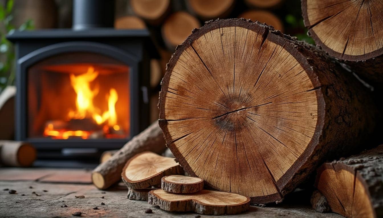 Bois de châtaignier pour chauffage : chaleur durable et efficace