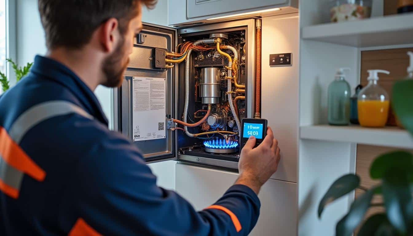 Illustration: Comprendre le fonctionnement d’une chaudière à gaz adaptée à un appartement