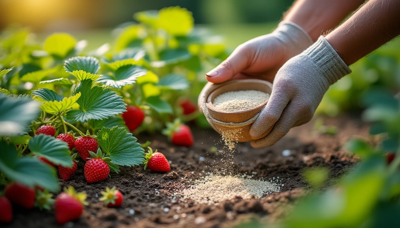 Engrais pour fraisiers : guide complet pour une récolte abondante