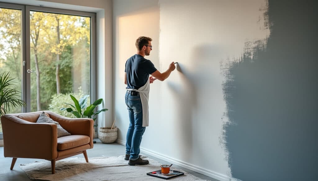 Peinture pour le salon : conseils et astuces pour un rendu parfait